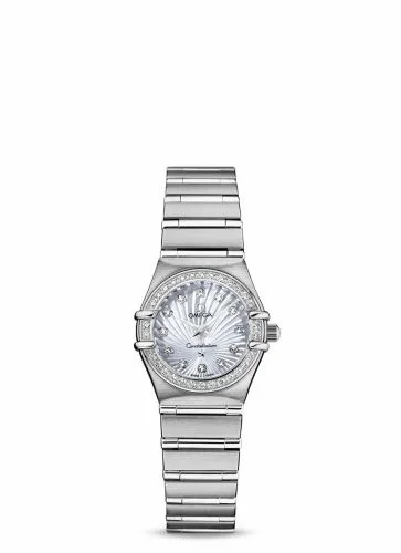 Omega Constellation Quartz 22.5 Stainless Steel / Diamond / MOP / 160 Years 111.15.23.60.55.001 (11115236055001)